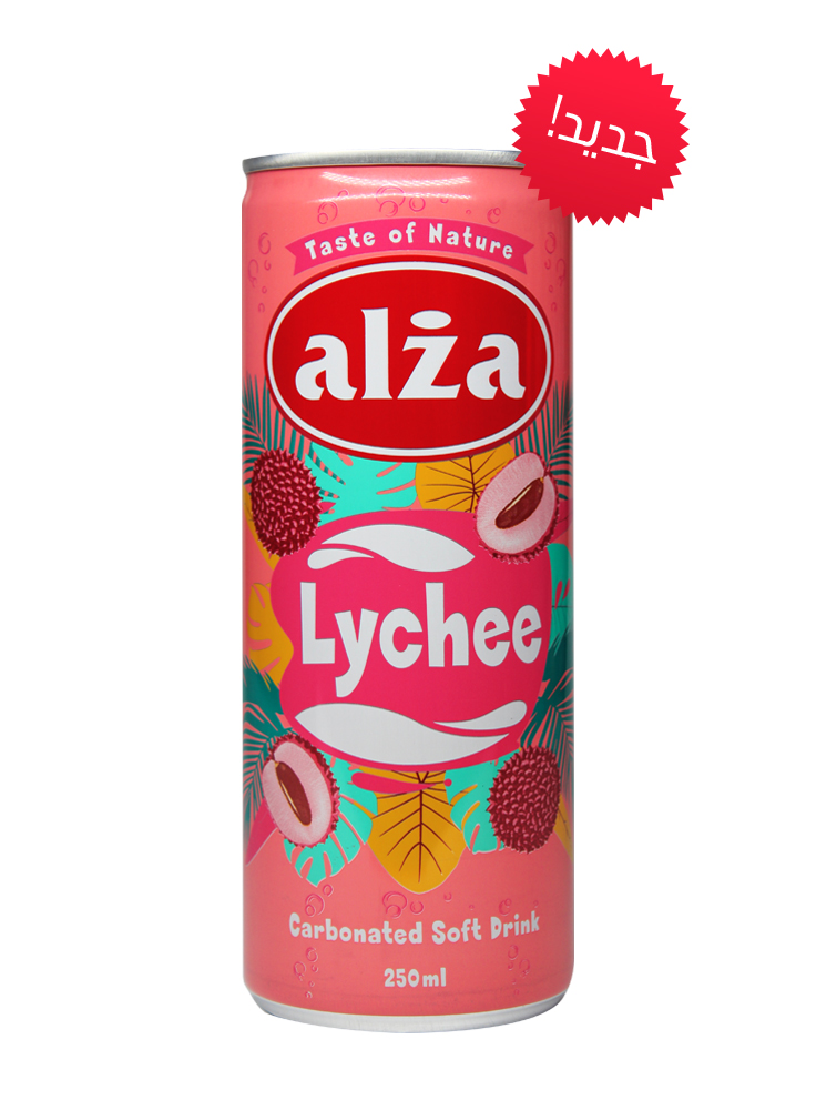 Alza Lychee Carbonated CAN 250ml